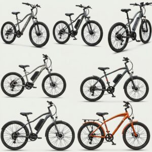 Explore the range of 750 watt electric bike models available for different riding preferences.