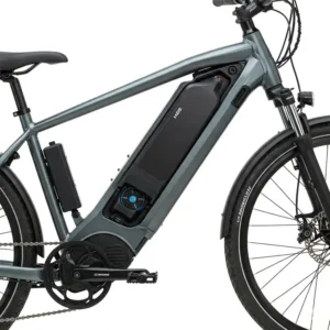 Electric bike showcasing its forty8v lithium ion battery ebike integrated into the frame.