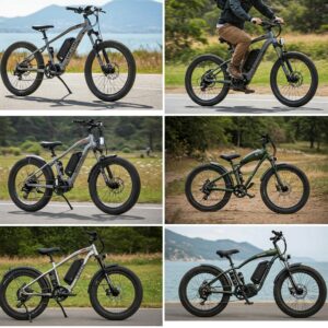 Explore different models and styles of powerful 1500w ebikes.