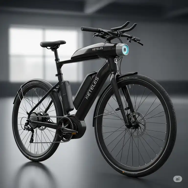 Keteles ebike showcasing its sleek design and powerful motor for an enjoyable ride.