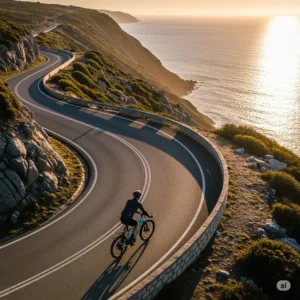 a long-range 52 volt electric bike
